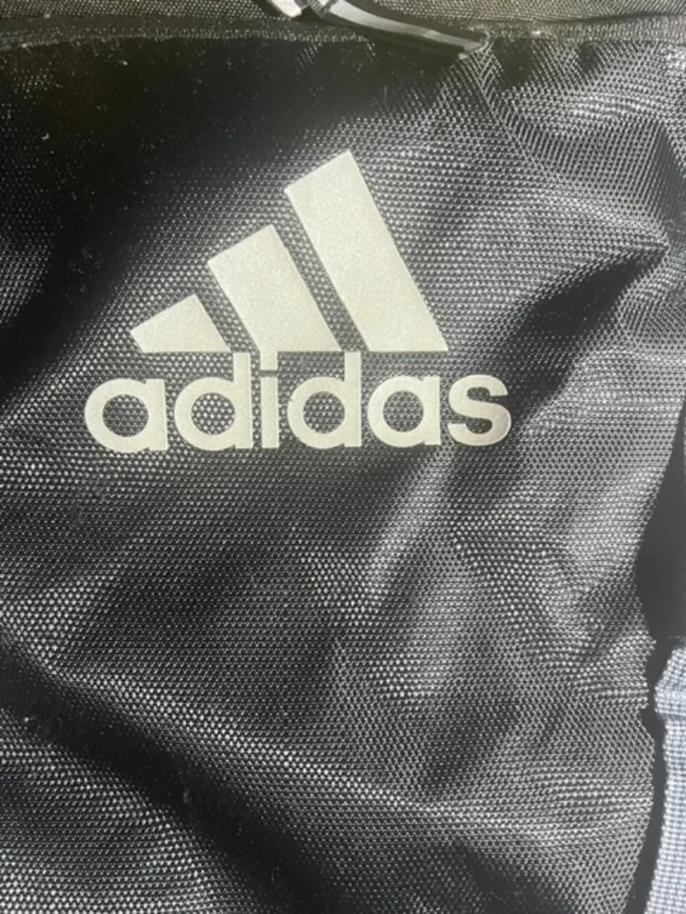 ADIDAS Rumble‎ II Sackpack durable drawstring black gray yellow gym travel